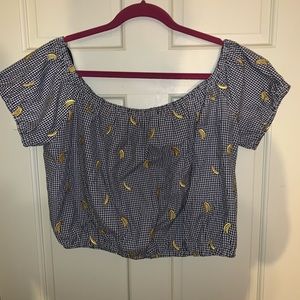 Banana crop top